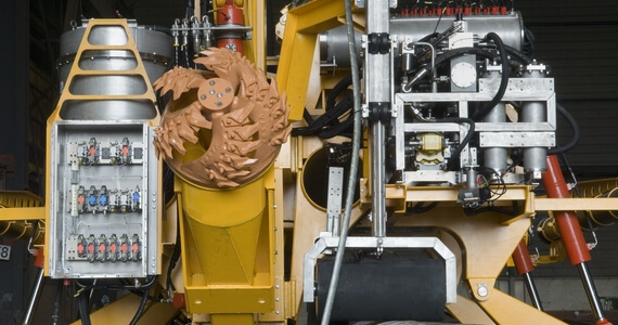 Subsea trencher hydraulic system of Arthropod